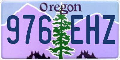 OR license plate 976EHZ