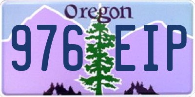 OR license plate 976EIP