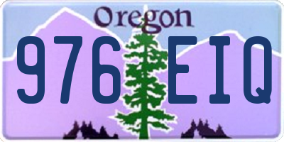 OR license plate 976EIQ