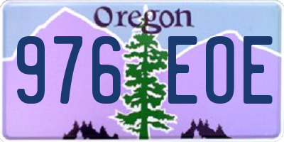 OR license plate 976EOE