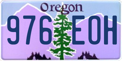 OR license plate 976EOH