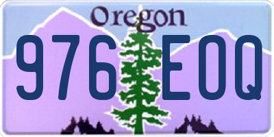 OR license plate 976EOQ