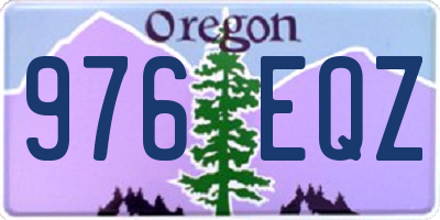 OR license plate 976EQZ