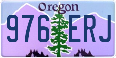 OR license plate 976ERJ