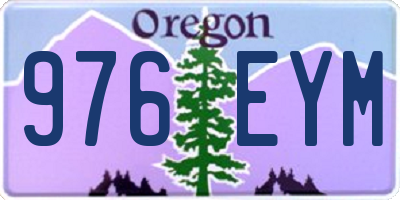 OR license plate 976EYM