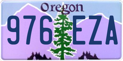OR license plate 976EZA