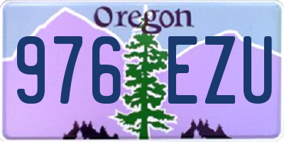 OR license plate 976EZU