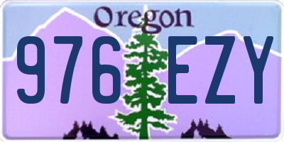 OR license plate 976EZY