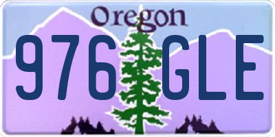 OR license plate 976GLE