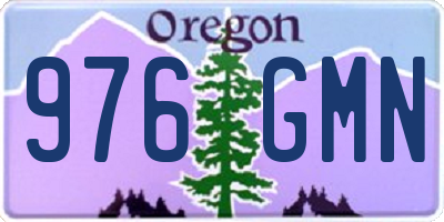 OR license plate 976GMN