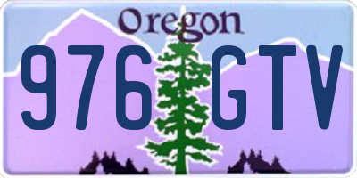 OR license plate 976GTV