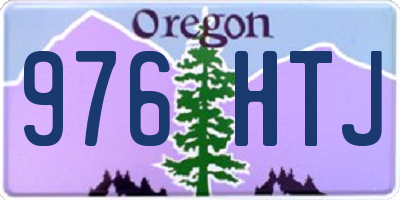 OR license plate 976HTJ
