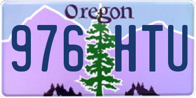 OR license plate 976HTU