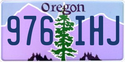 OR license plate 976IHJ