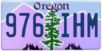 OR license plate 976IHM