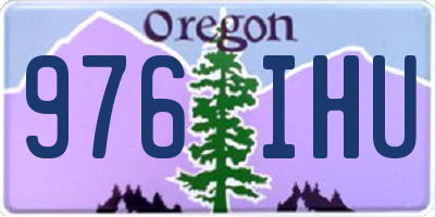 OR license plate 976IHU