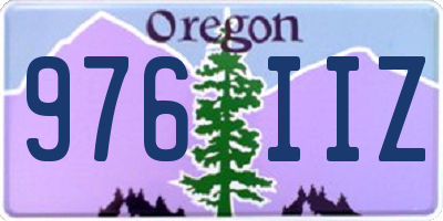 OR license plate 976IIZ