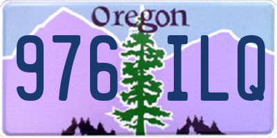 OR license plate 976ILQ