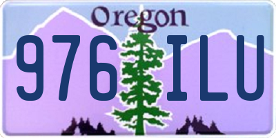 OR license plate 976ILU