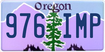 OR license plate 976IMP