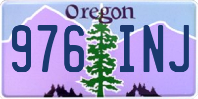 OR license plate 976INJ