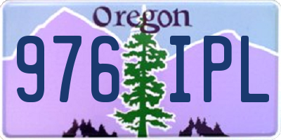 OR license plate 976IPL