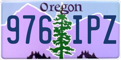 OR license plate 976IPZ