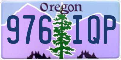 OR license plate 976IQP