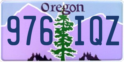 OR license plate 976IQZ