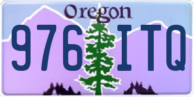 OR license plate 976ITQ