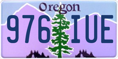 OR license plate 976IUE