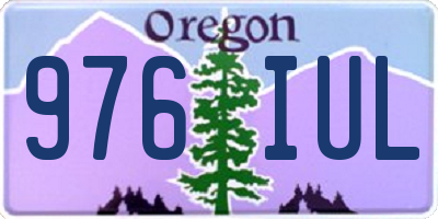 OR license plate 976IUL