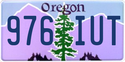 OR license plate 976IUT