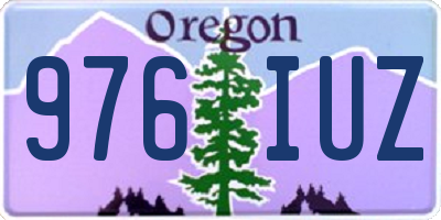 OR license plate 976IUZ
