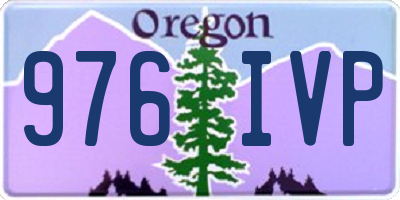 OR license plate 976IVP