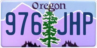 OR license plate 976JHP