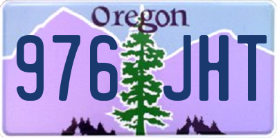 OR license plate 976JHT