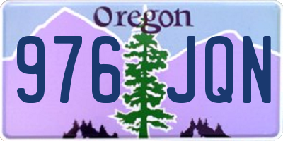 OR license plate 976JQN