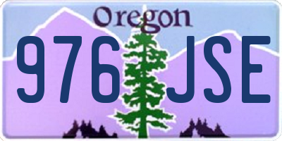 OR license plate 976JSE