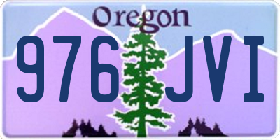 OR license plate 976JVI