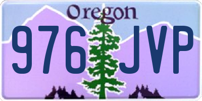 OR license plate 976JVP