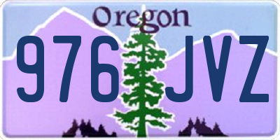 OR license plate 976JVZ