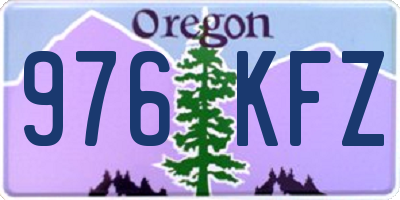 OR license plate 976KFZ