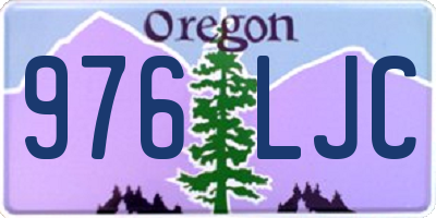 OR license plate 976LJC