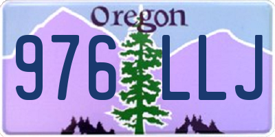 OR license plate 976LLJ