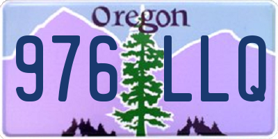 OR license plate 976LLQ
