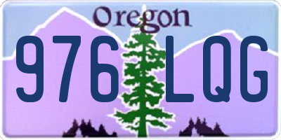 OR license plate 976LQG