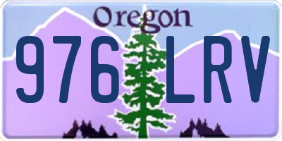OR license plate 976LRV