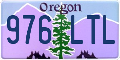 OR license plate 976LTL