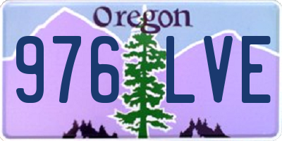 OR license plate 976LVE